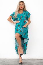 Платье Магия лета (бирюза)-54р-р Р11-867/33 Nikol