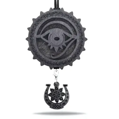 Ароматная подвеска «Глаз Защиты» в упаковке с мини-брелоком, аромат в ассортименте (КОМПЛЕКТ)