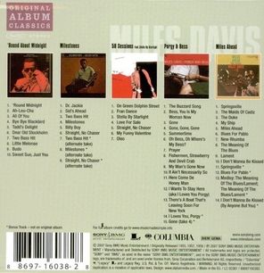 Miles Davis / Original Album Classics (5CD)