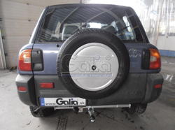 Фаркоп оцинкованный Galia T030A для Toyota Rav 4 1994-2000(паспорт и сертификат в комплекте)(без электрики)