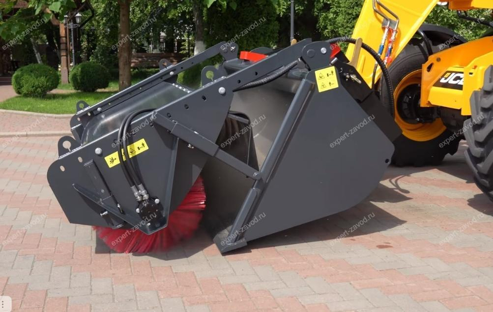 Щётка накидная на ковш на Телескопический погрузчик New Holland