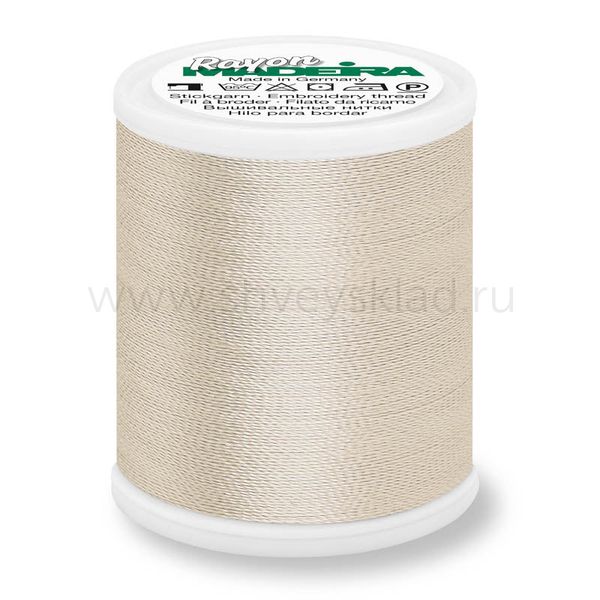Нитки вышивальные вискоза Madeira Rayon №40, 200 м, цв. 1082, 9840, 5 катушек