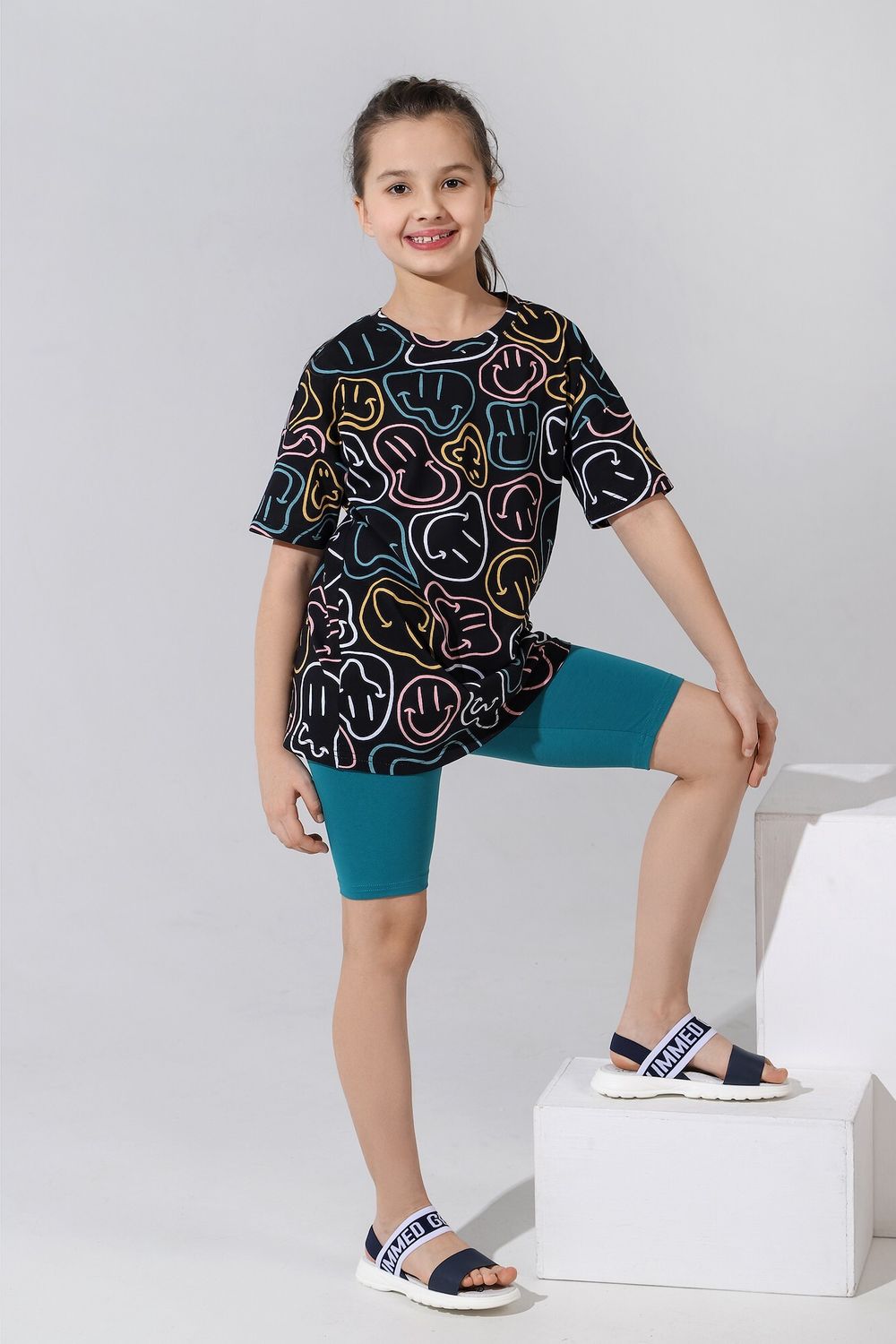 Костюм для девочки Чат-1 Виотекс ПЕТРОЛЬ