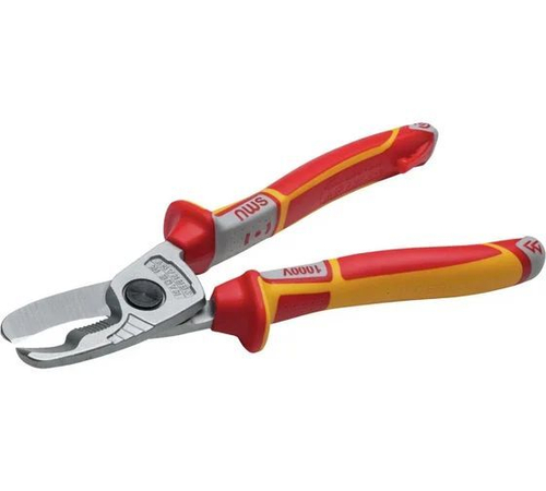 NWS Кабелерез диэлектр.1000В VDE, Cu,Al (D25мм, сеч.70мм2), покрытие Crom,рукоятки S