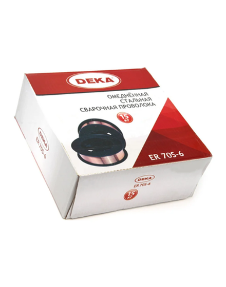 DEKA проволока сварочная ER-70S6 омед. d=0.8 DEKA (15кг)
