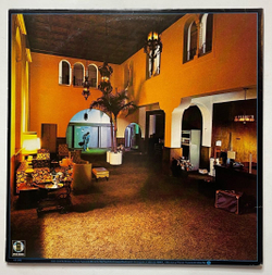 Винтажная виниловая пластинка LP Eagles Hotel California (USA 1976) (Poster)