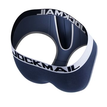 Мужские трусы брифы темно- синие JOCKMAIL JM2041-16