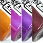 Набор перламутровых пигментов - ЦВЕТНЫЕ 24 штуки в ассортименте