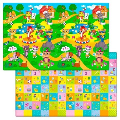 Коврик игровой детский двусторонний Funkids Big-12 (2300х1400х12) 010