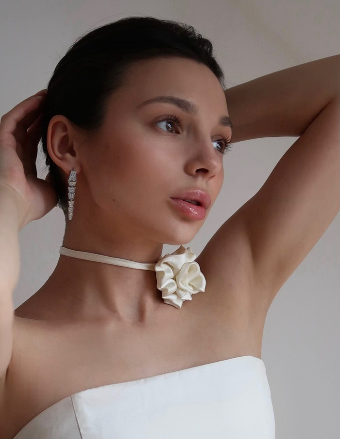 Серьги ЗМЕЙКИ ДЛИННЫЕ silver