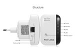 Wi-Fi усилитель сигнала PIX-LINK LV-WR03 (300Mbps)