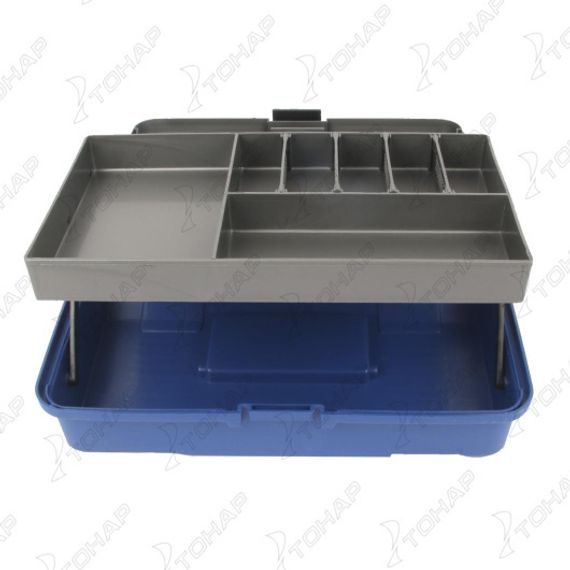 Ящик рыболова двухполочный синий (T-HS-FB2-B) Helios