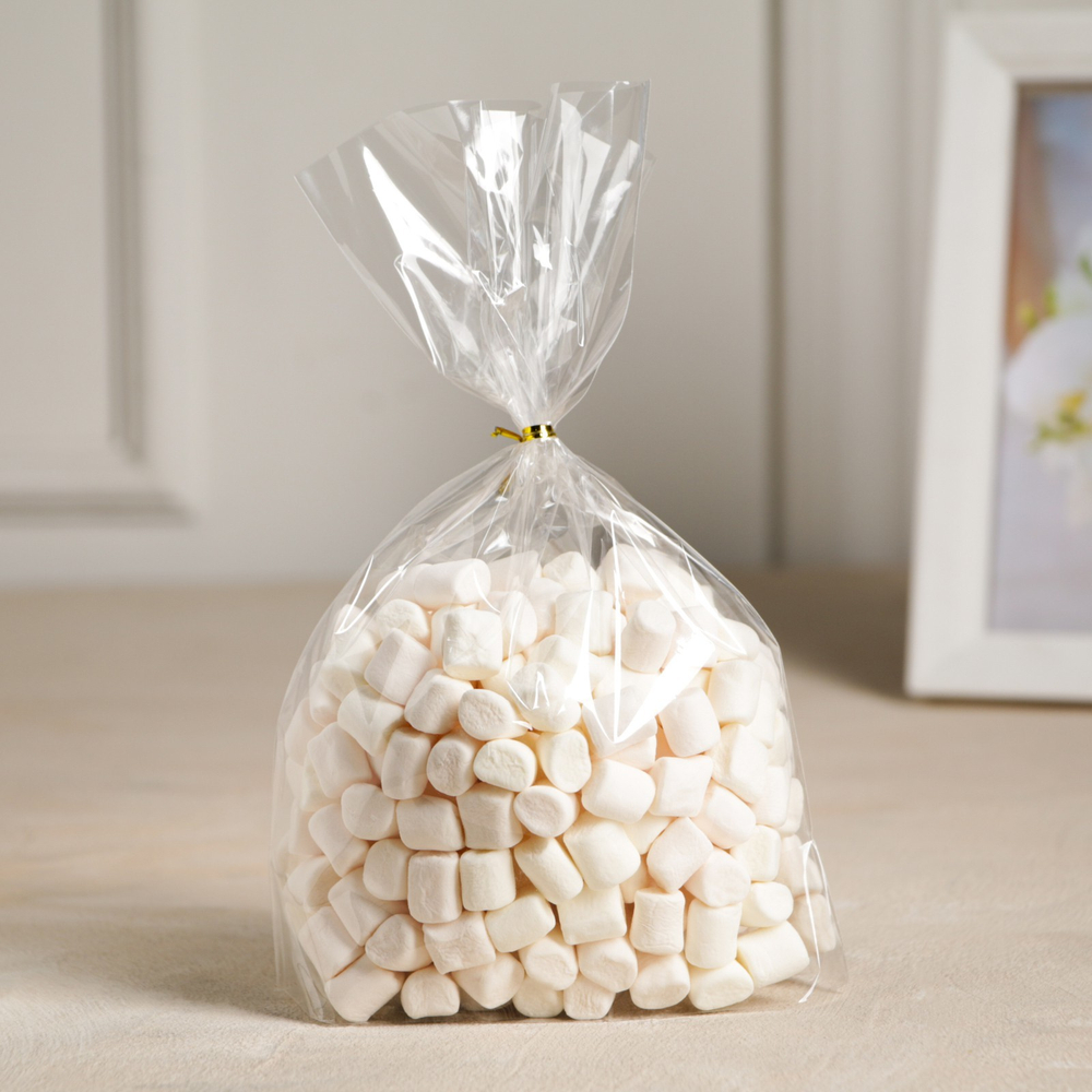 Пакет БОПП фасовочный, с донной складкой, прозрачный, 20×35 см, 7321954, Китай