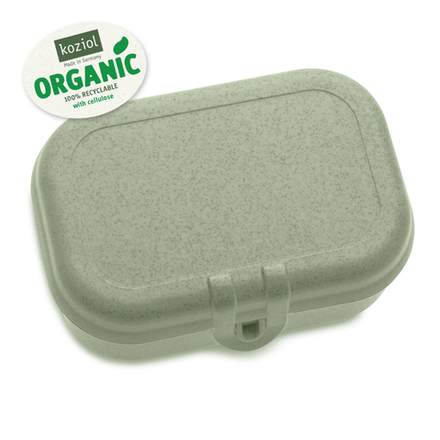 Ланч-бокс pascal, organic, 15,2х6х10,7 см, зеленый