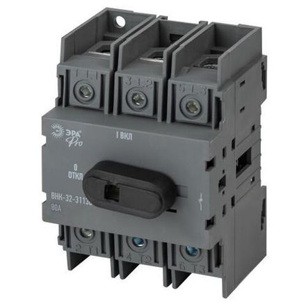 Выключатель-разъединитель ВНК-32-31130 PRO mvr20-3-080E 3П 80А с установленной фронтальной рукояткой управления ЭраА Б0054007