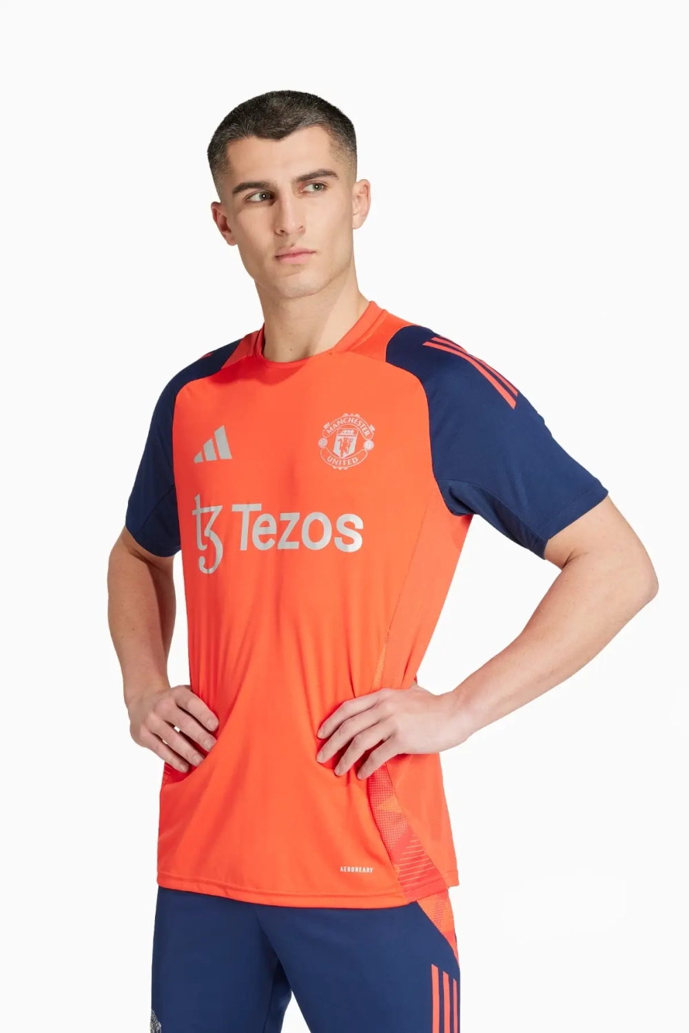Футболка adidas Manchester United 24/25 Training - Оранжевый