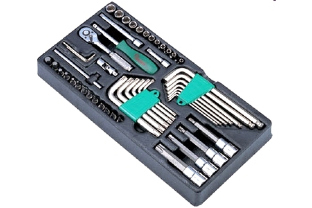 Ложемент 1/4" набор головок и шестигранников