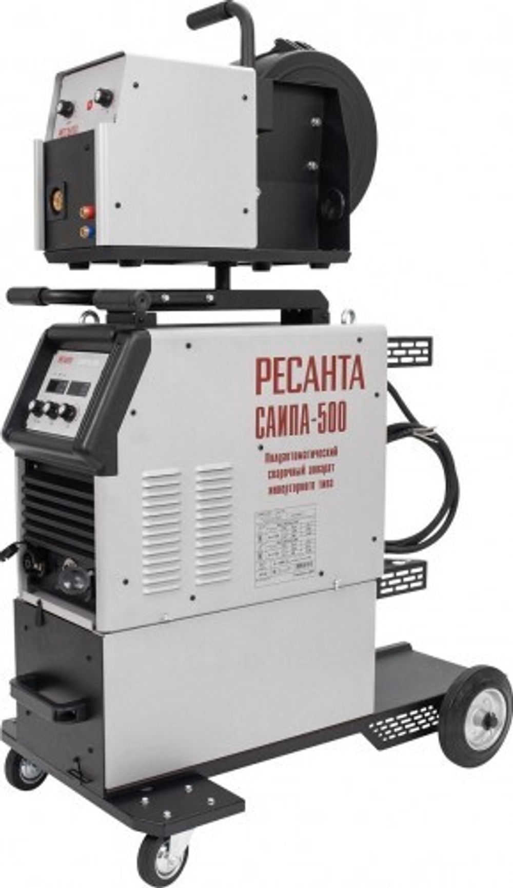 Сварочный полуавтомат Ресанта САИПА-500 многофунциональный (MIG/MAG. MMA) 65/73