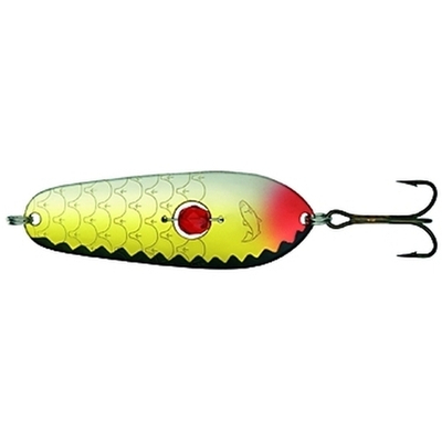 Блесна KUUSAMO Rasanen 70/20 (бусинка) BL/Ye-S