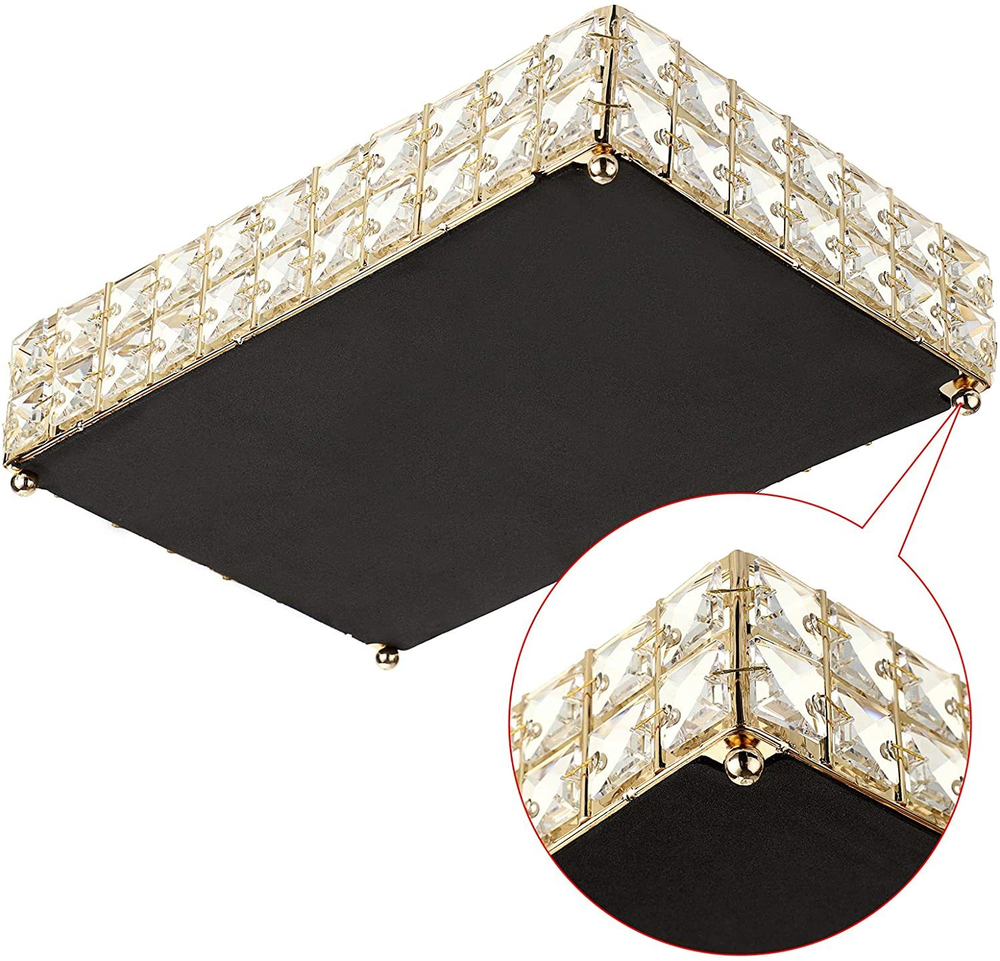 Подставка для предметов 35см Kassatex Crystal Gold