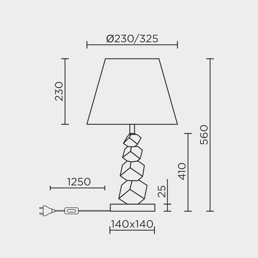 Настольная лампа Modelux ML.5501.01TL BS