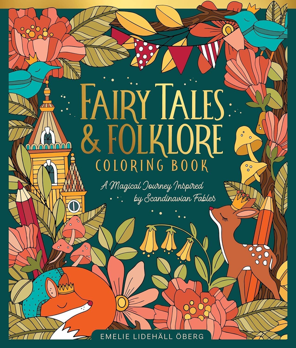 Fairy Tales & Folklore Coloring Book Emelie Lidehäll Öberg