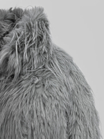 Полушубок Ivy Angel 2970 со скрытыми пуговицами и поясом в комплекте