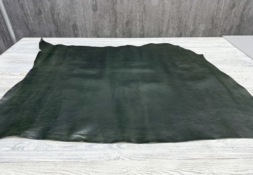 Nike Saphir Royal Green (1,3-1,5 мм) цв. Зеленый, натуральная кожа