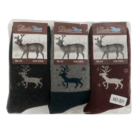 Носки женские теплые ангора ТаZoo 36-41