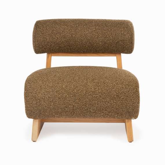 Лаунж-кресло Mortise коричневое