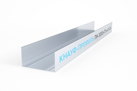 Профиль направляющий ПН-4 75х40 (3м) КНАУФ