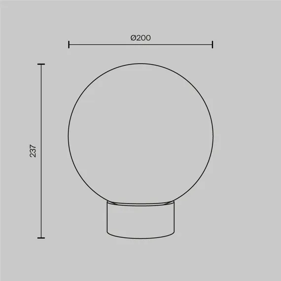 Настольный светильник Базовая форма / Basic form E14х1 Maytoni mod321tl-01g3