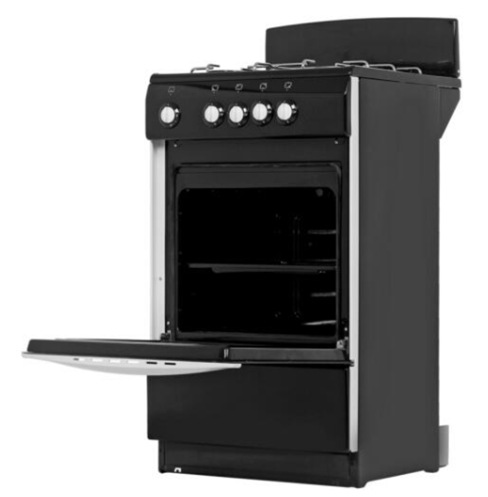 Плита газовая DE LUXE 5040.38г (щ) черн.