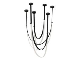 Kink Light 07689A-150+180+210,19 Подвес Лирд черный