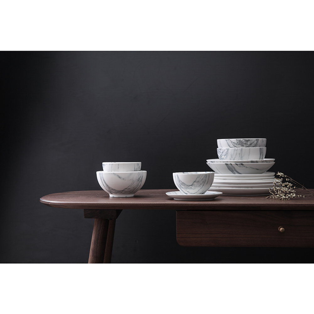 Набор тарелок marble, D26 см, 2 шт.