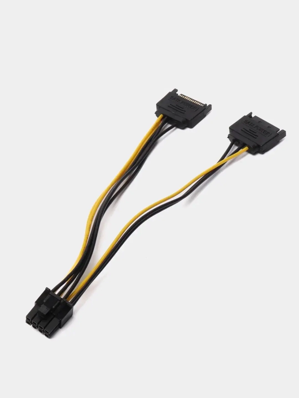 Кабель питания видеокарты SATA 2-PCIe (8pin) 6+2pin