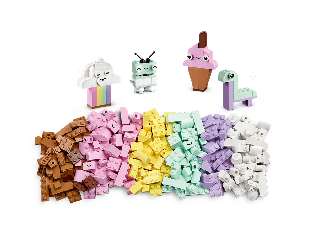 Конструктор Лего Классик Творческое пастельное веселье 11028 | LEGO Classic Creative Pastel Fun | набор 333 детали 5+