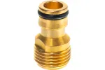 Адаптер латунный, 1/2, внешняя резьба Palisad, 66272