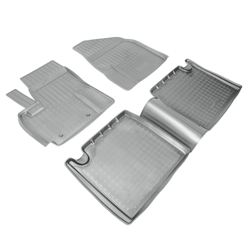 Ковры в салон Norplast/Unidec для Lifan X60 (2011-)Полиуретан,Серый, арт.NPA11-C51-800-G