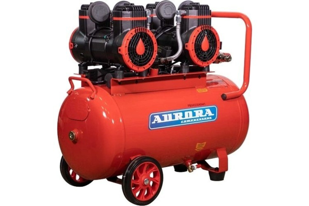 Компрессор поршневой безмасляный AURORA PASSAT-40 BLACK тихий 31400