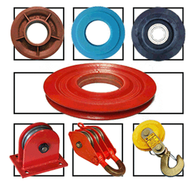 Блок 315х125 сталь для автокранов Ивановец КС-35714, КС-35715, КС-45717, Галичанин КС-55713