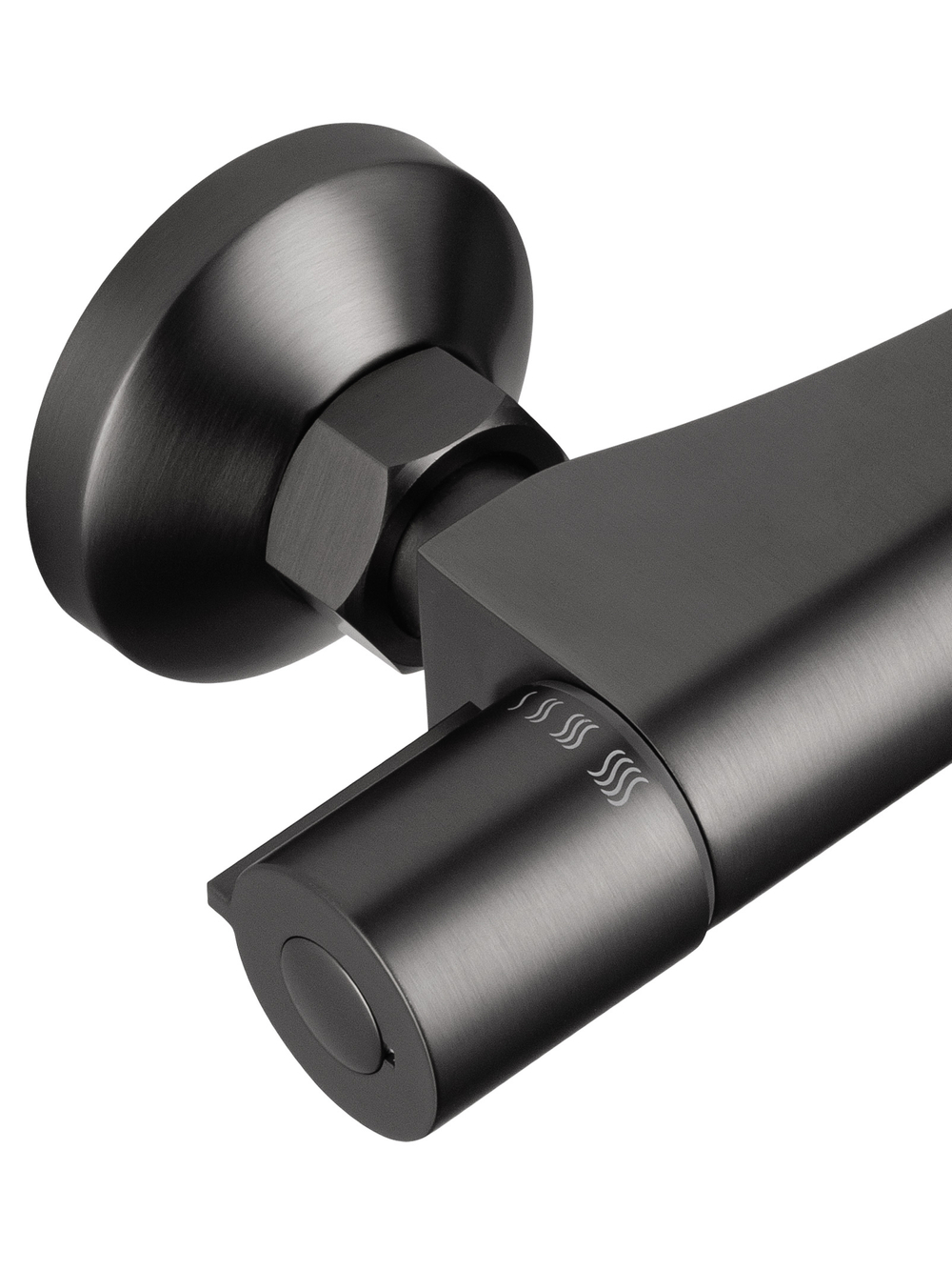 Смеситель для душа с термостатом WONZON & WOGHAND INN 5, Темный графит (WW-B1005-A-BGG)