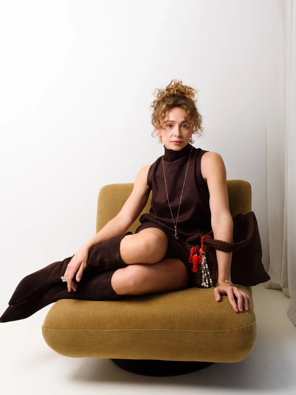 Колье "Bubble pendant" Gold