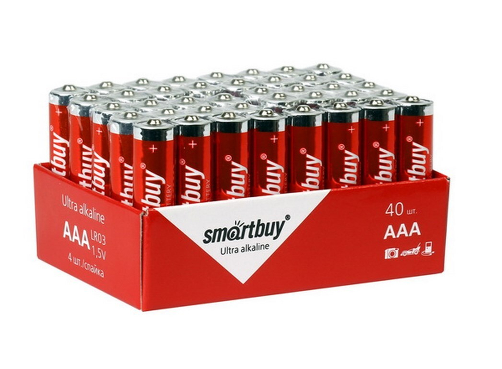 Батарейка Smartbuy LR06/40 bulk АА (пальчиковые)
