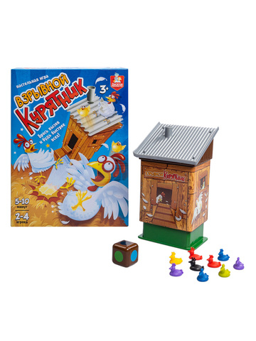 Игра настольная "Взрывной курятник" Aктив time