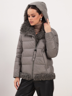 Куртка зимняя в оливковом цвете