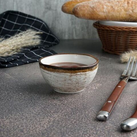 Соусник 80 мл, d=7.4 см, фарфор P.L. cерия WOOD-FUSION