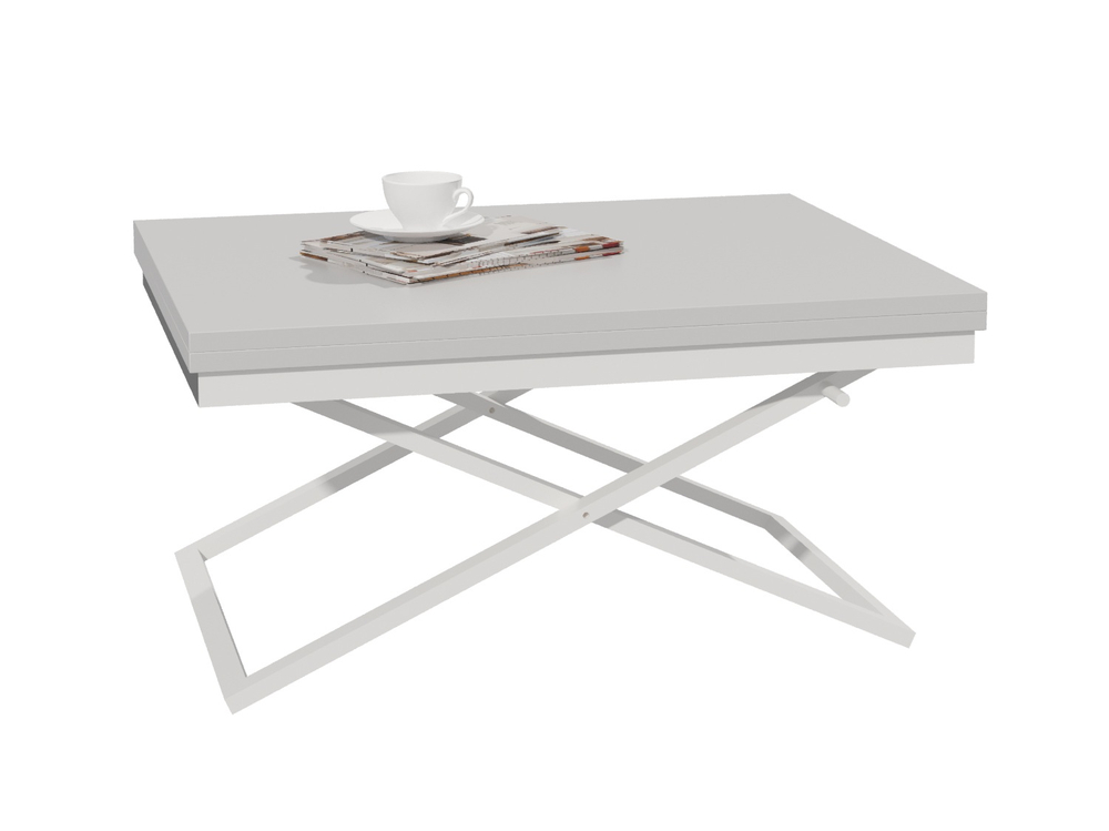 Стол-трансформер ГЗМИ Орфей 1, белый/серый