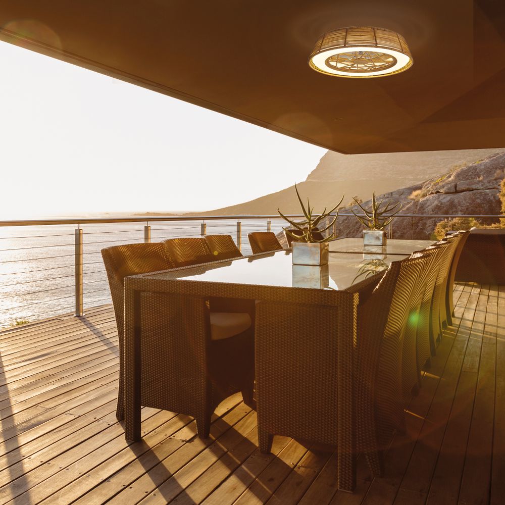 8225 Люстра потолочная-вентилятор INDONESIA MINI