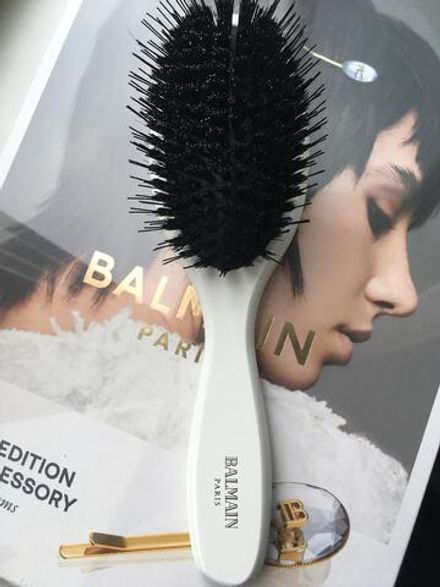 Balmain Hair Couture Щетка распутывающая Extension Brush White (небольшая потертость)